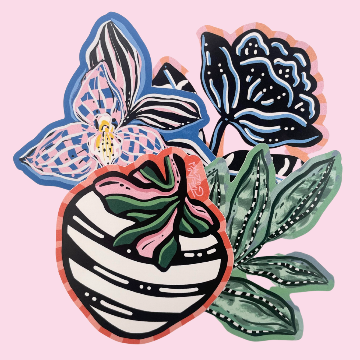 SET DE STICKERS MIXTO
