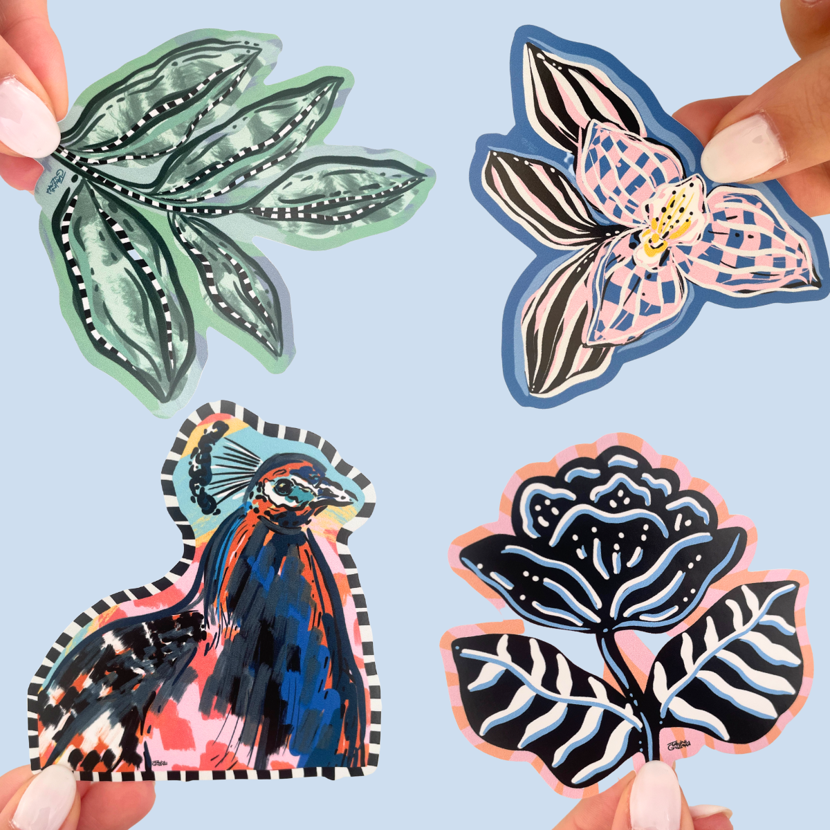 SET DE STICKERS MIXTO