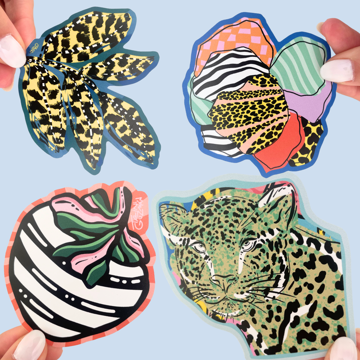 SET DE STICKERS MIXTO