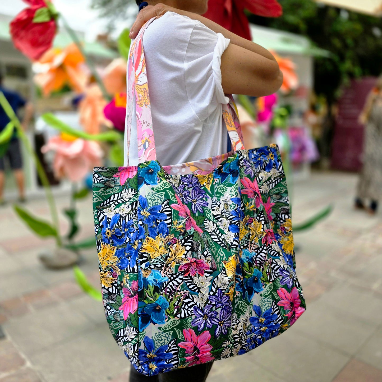 Tote Reversible Impermeable Club